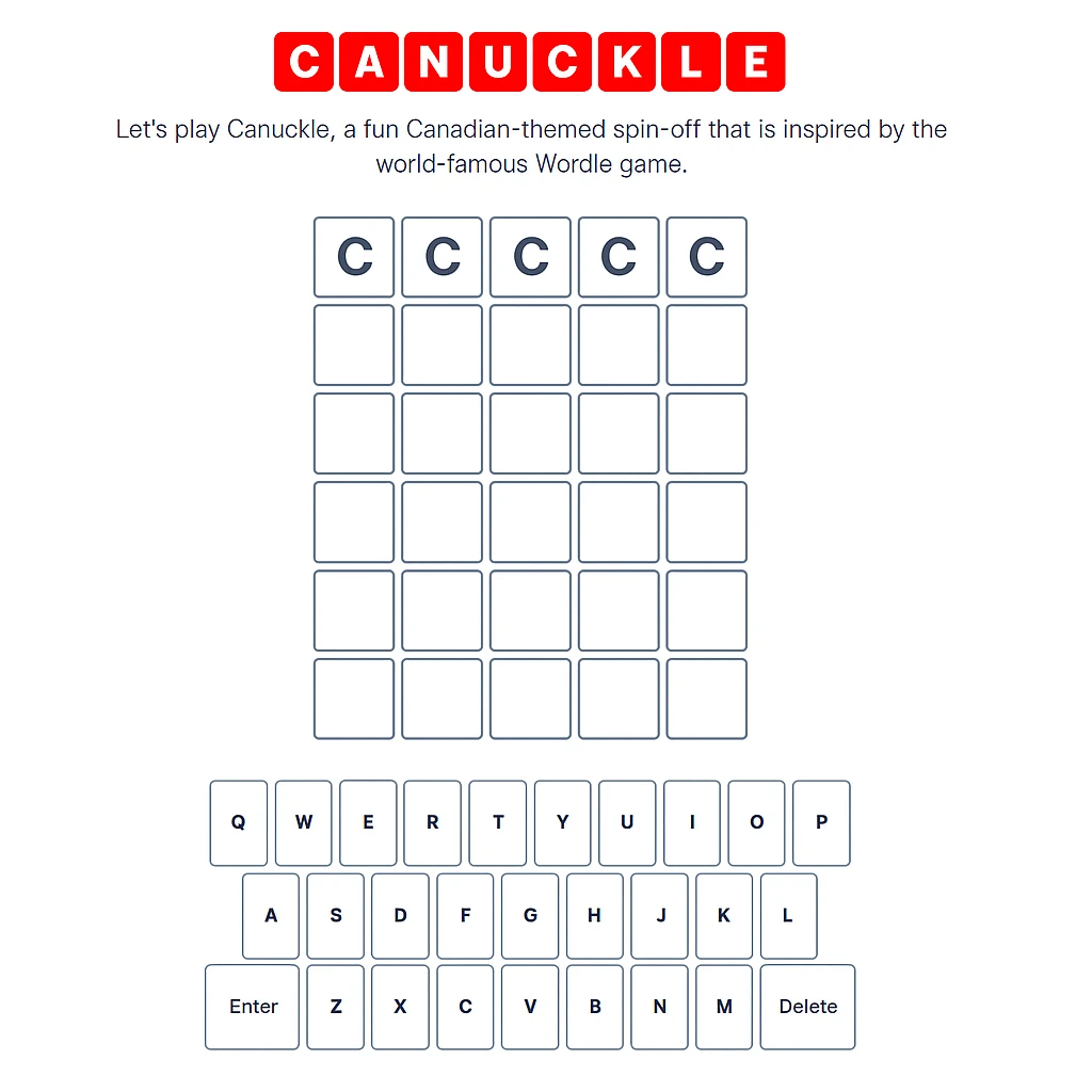 Getting Started with Canuckle: Your Canadian Word Challenge